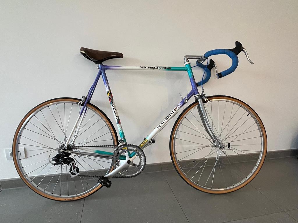 Venturelli retro koersfiets, Fietsen en Brommers, Gebruikt, Heren, 61 tot 65 cm, Ophalen