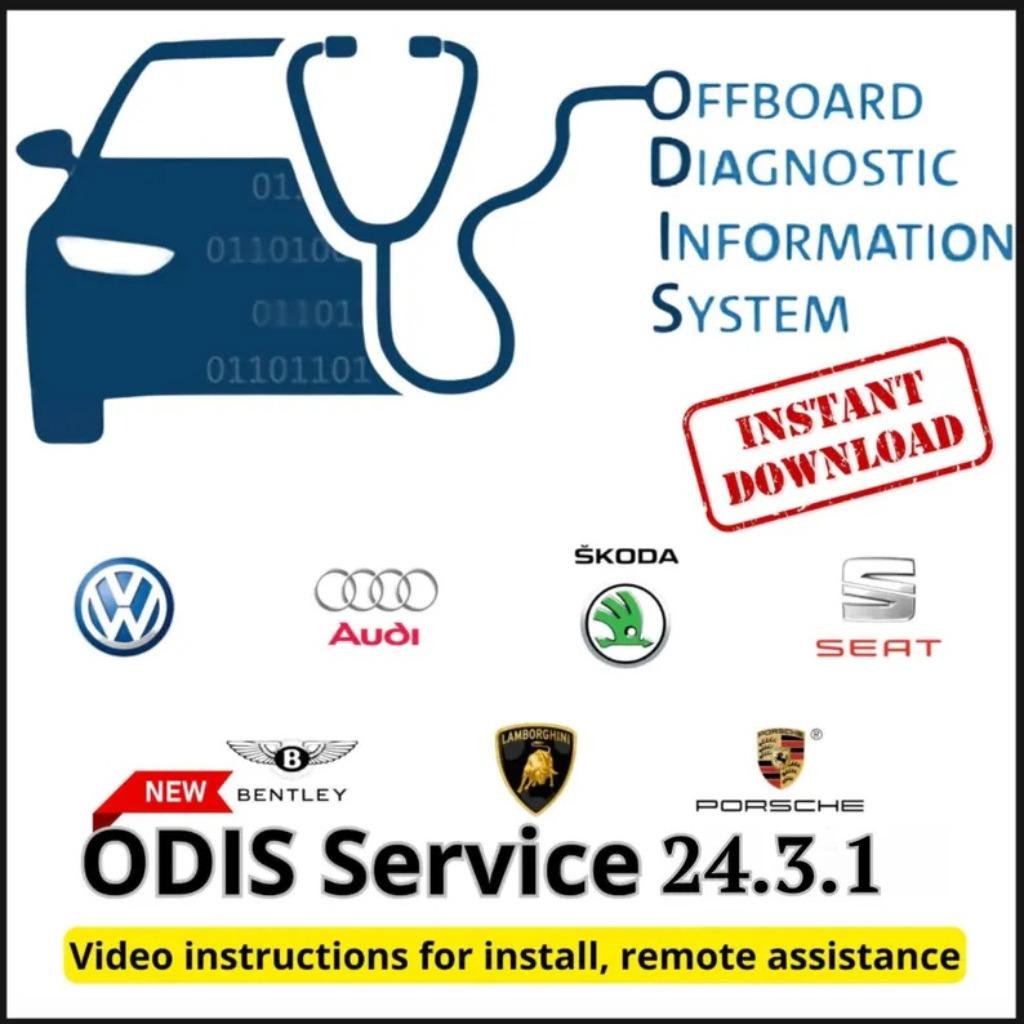 ODIS S 24 + ODIS E 18 2025 pour VAS6154 | CLÉ USB, Enlèvement ou Envoi
