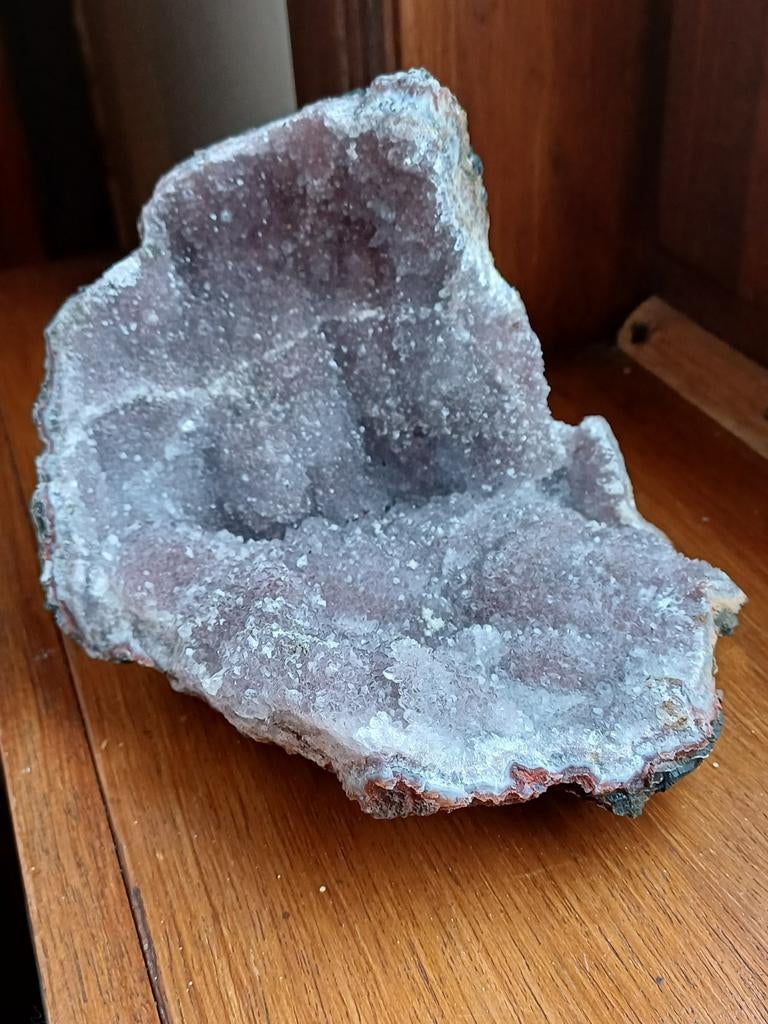 Stuk ruwe amethist - 800 gram, Ophalen of Verzenden, Mineraal