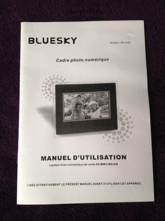Cadre photos numérique BLUEsky BFV 100, Informatique & Logiciels, Moniteurs, Utilisé, Enlèvement