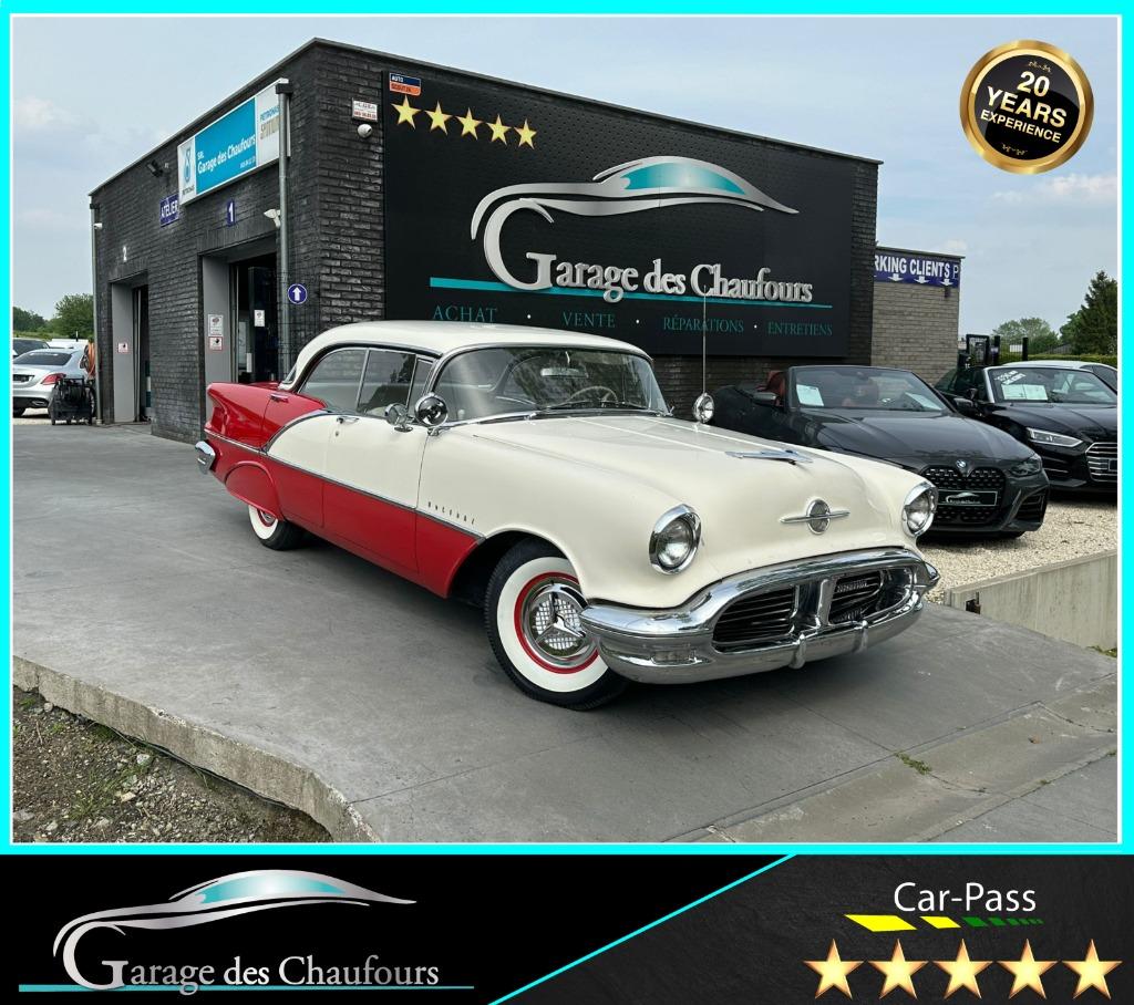 Oldsmobile Holyday V8 Rocket 202cv de 1956, Auto's, Automaat, Bedrijf, Berline, Te koop