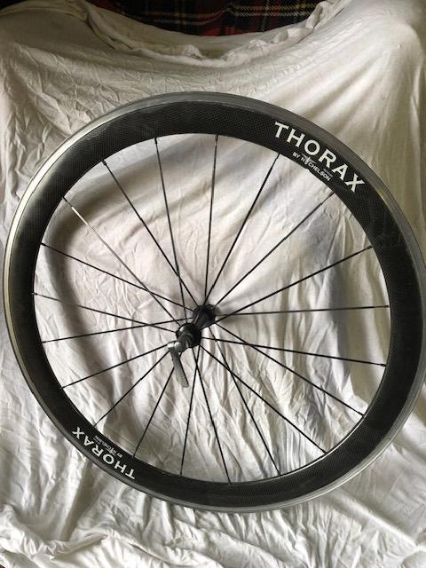 THORAX RACE VOORWIEL CARBON, Fietsen en Brommers, Ophalen, Zo goed als nieuw, Wiel, THORAX
