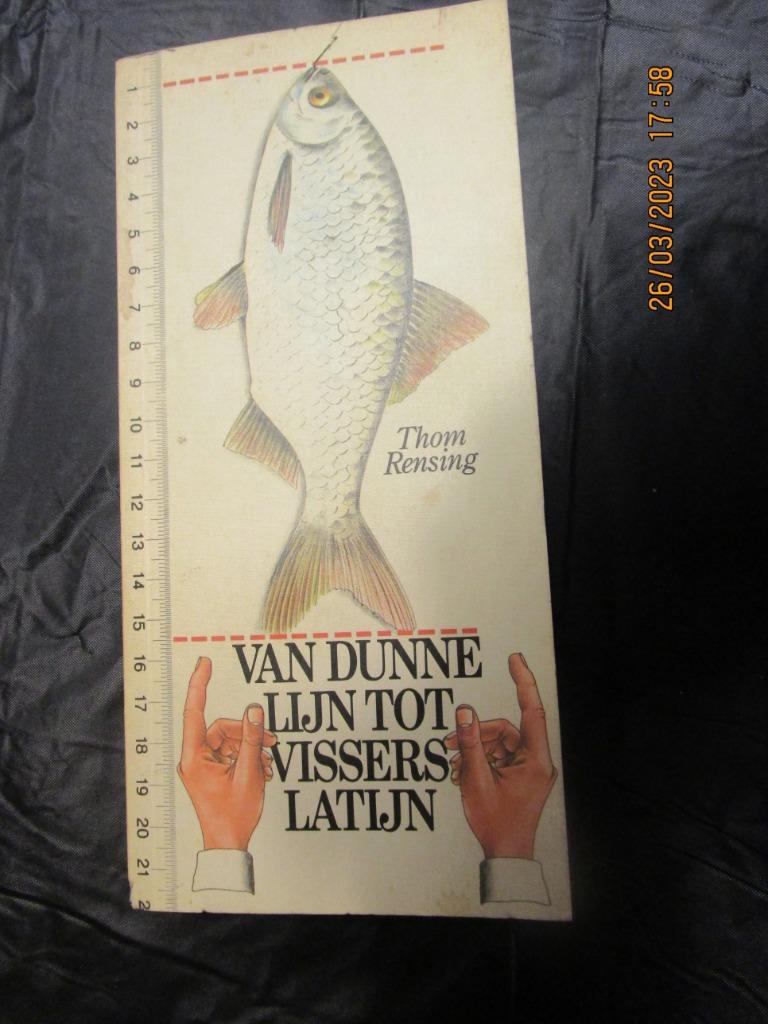 van dunne lijn tot vissers latijn, Ophalen of Verzenden, Zo goed als nieuw, Complete hengel