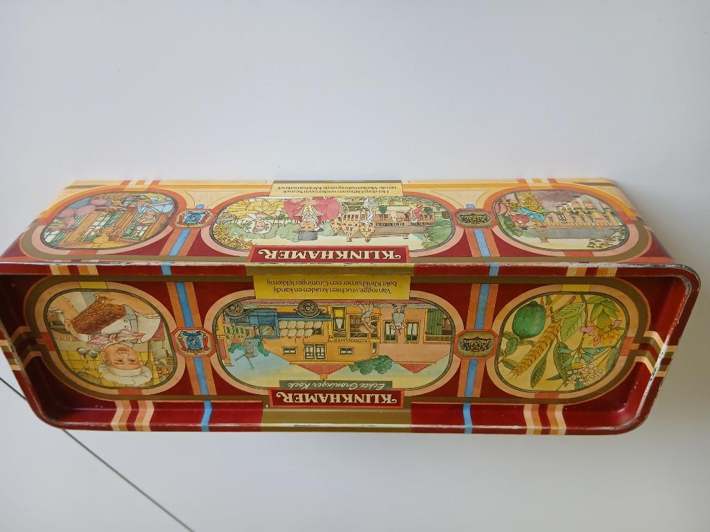 Blikkenkoekendozen,peperkoek past erin,gratis peperkoekdoos, Ophalen, Gebruikt