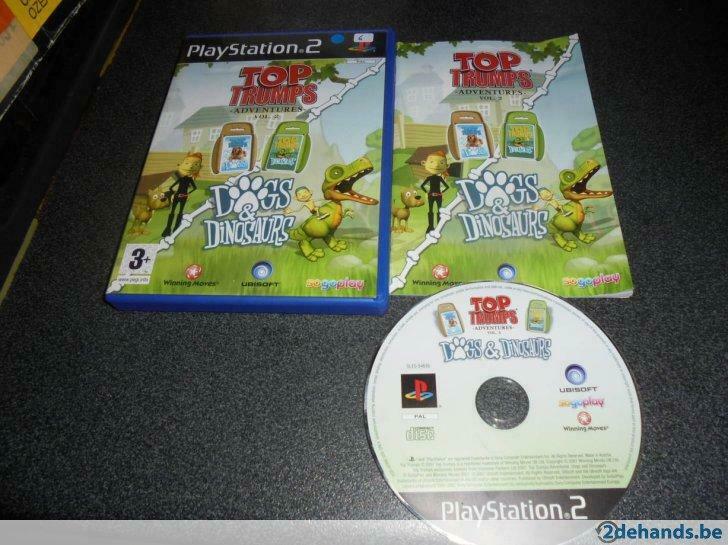 Playstation 2 Top  Trumps adventures vol 2 (orig-compl), Ophalen of Verzenden, Gebruikt