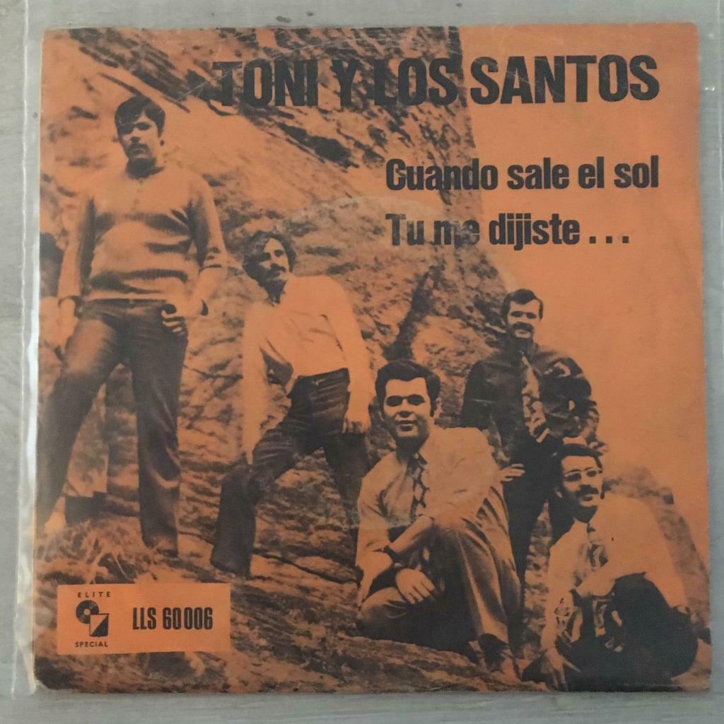 7" Toni Y Los Santos - Cuando sale el sol VG, Verzenden, Pop