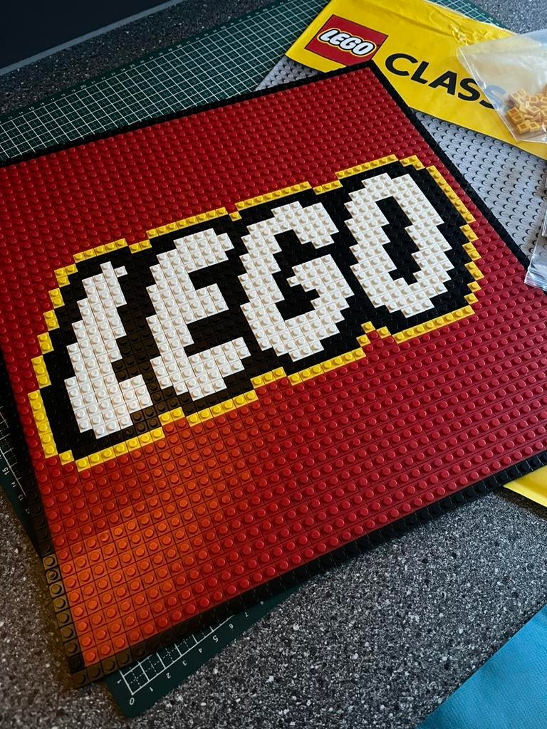 Lego display logo, Ophalen of Verzenden, Zo goed als nieuw, Lego