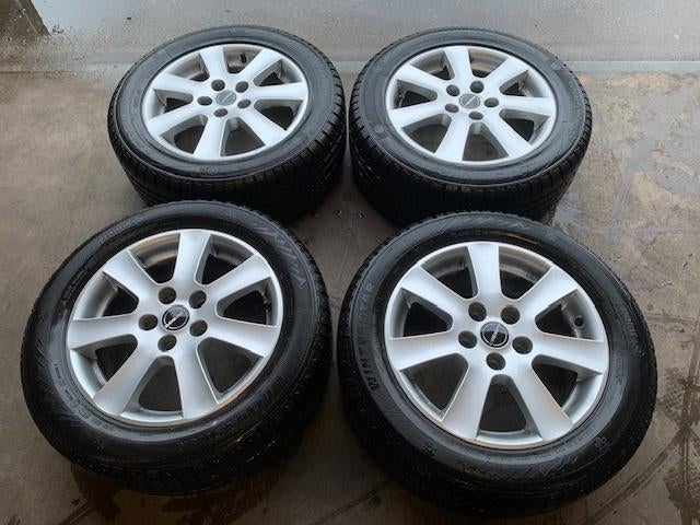 VW CADDY GOLF SEAT SKODA VELGEN + WINTERBANDEN 215 55 R16, Auto diversen, Auto-accessoires, Gebruikt, Ophalen of Verzenden