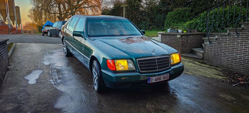 Mercedes-Benz S 500 SEL W140 – 1992, Auto's, Bedrijf, Onderhoudsboekje, Te koop, Centrale vergrendeling