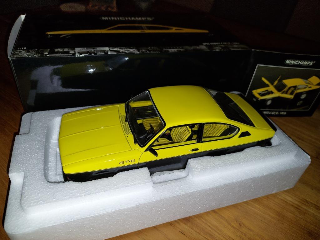 Opel Kadett C1 GTE  Minichamps 1/18, Ophalen of Verzenden, Nieuw, Auto, MiniChamps