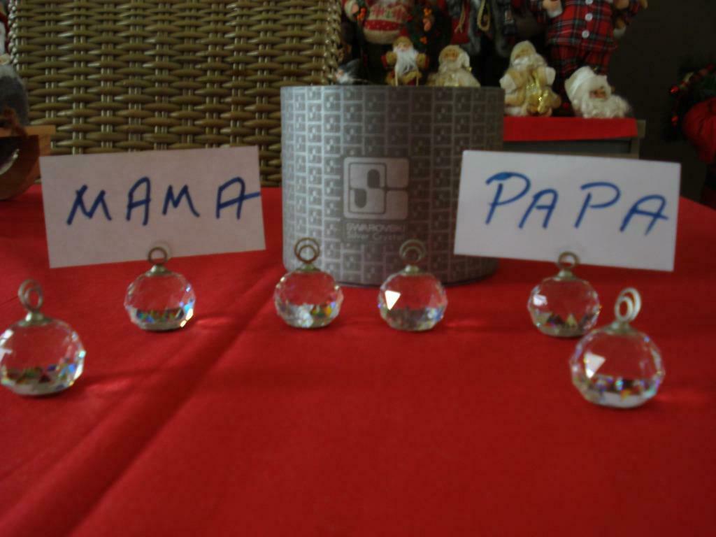 Swarovski  naamkaarthouders, Ophalen of Verzenden, Zo goed als nieuw