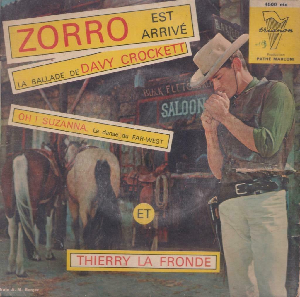 Verschillende Artiesten – Zorro est arrive / Oh! Suzanna + 2, Enlèvement ou Envoi, Utilisé, Pop