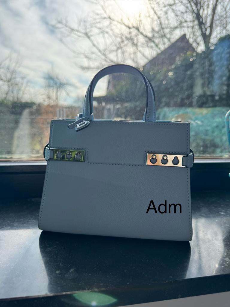 Delvaux - Tempête crush jumping calf, Handtassen en Accessoires, Ophalen, Zo goed als nieuw, Handtas