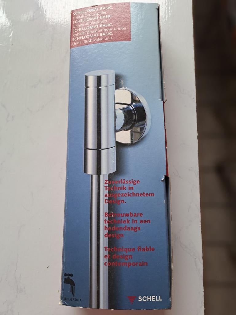 Robinet poussoir pour urinoir, Ophalen, Kraan