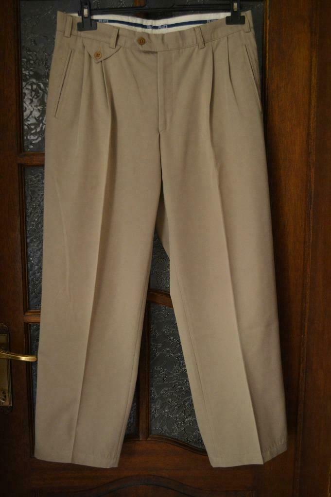 Gekleede broek beige 44, Kleding | Heren, Broeken en Pantalons, Andere, Beige, Ophalen of Verzenden, Zo goed als nieuw