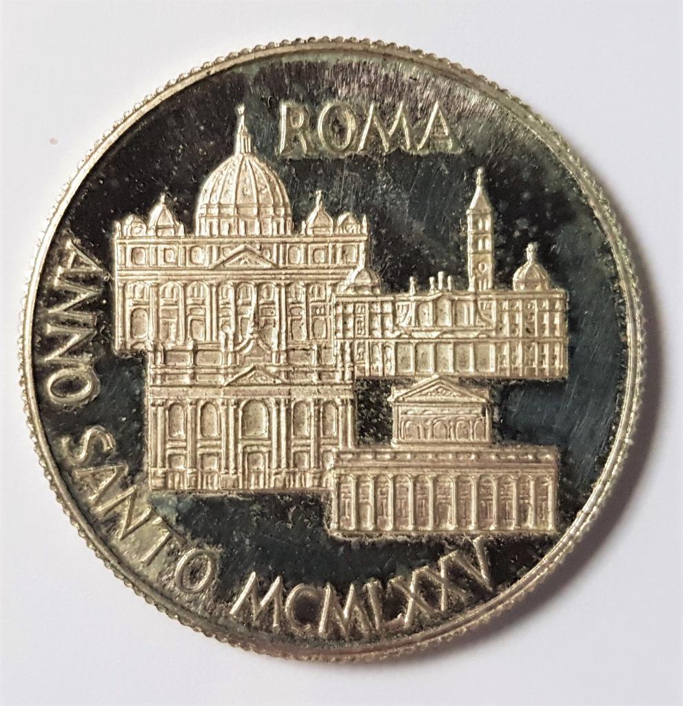 Medaille van paus Johannes XXIII - 1975, Ophalen of Verzenden, Gebruikt