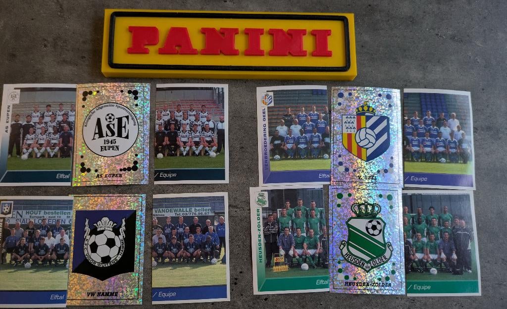 PANINI FOOTBALL 2003 12 AUTOCOLLANTS 4 ÉQUIPES 355/366, Envoi, Neuf