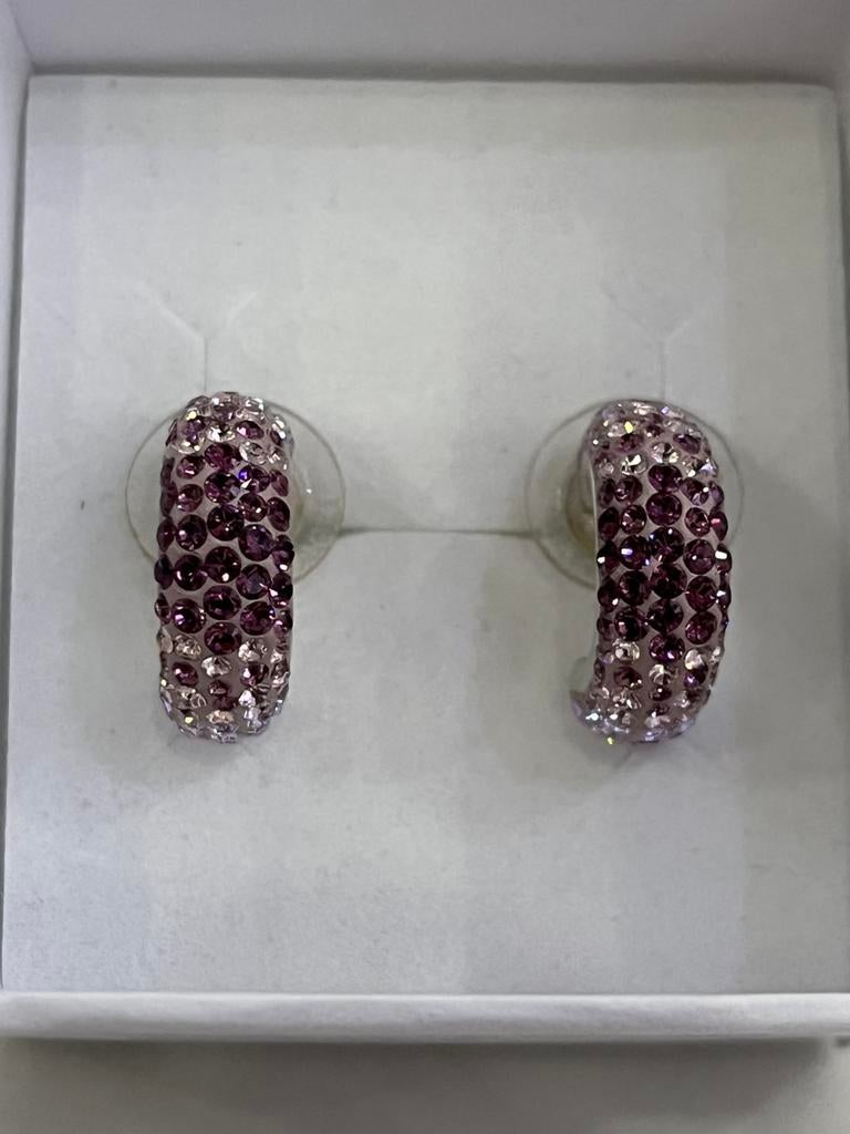 Swarovski oorbellen, Ophalen of Verzenden, Zo goed als nieuw