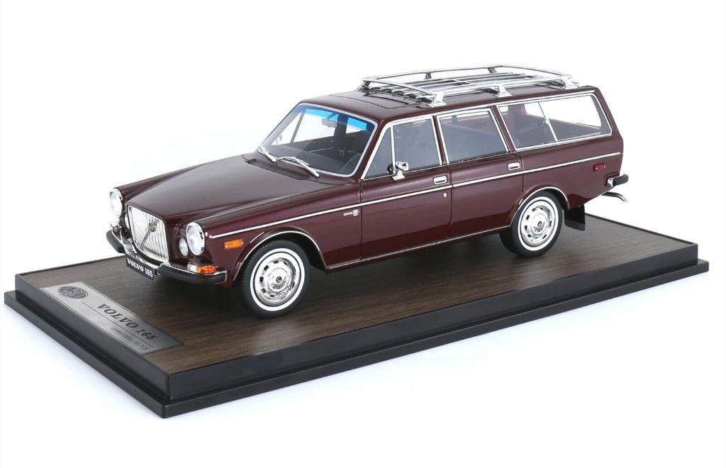 VOLVO 165 STATIONWAGON 1/18 RADSCALE BORDEAUX geen DNA, Ophalen of Verzenden, Nieuw, Auto, Autoart