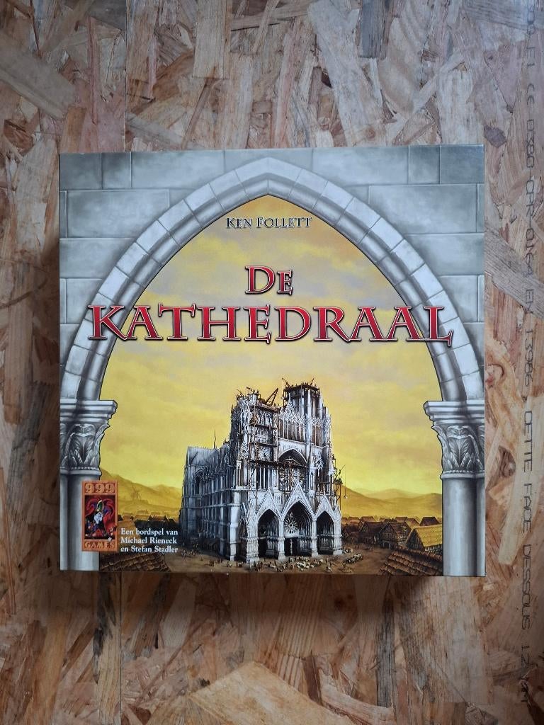 Gezelschapsspel De Kathedraal, Hobby en Vrije tijd, Ophalen of Verzenden, Gebruikt