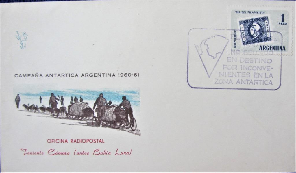 FIRST DAY COVER- ANTARCTICA-POOLREIZIGERS- ARGENTINIË, Postzegels en Munten, Ophalen of Verzenden, Gestempeld, Dier of Natuur