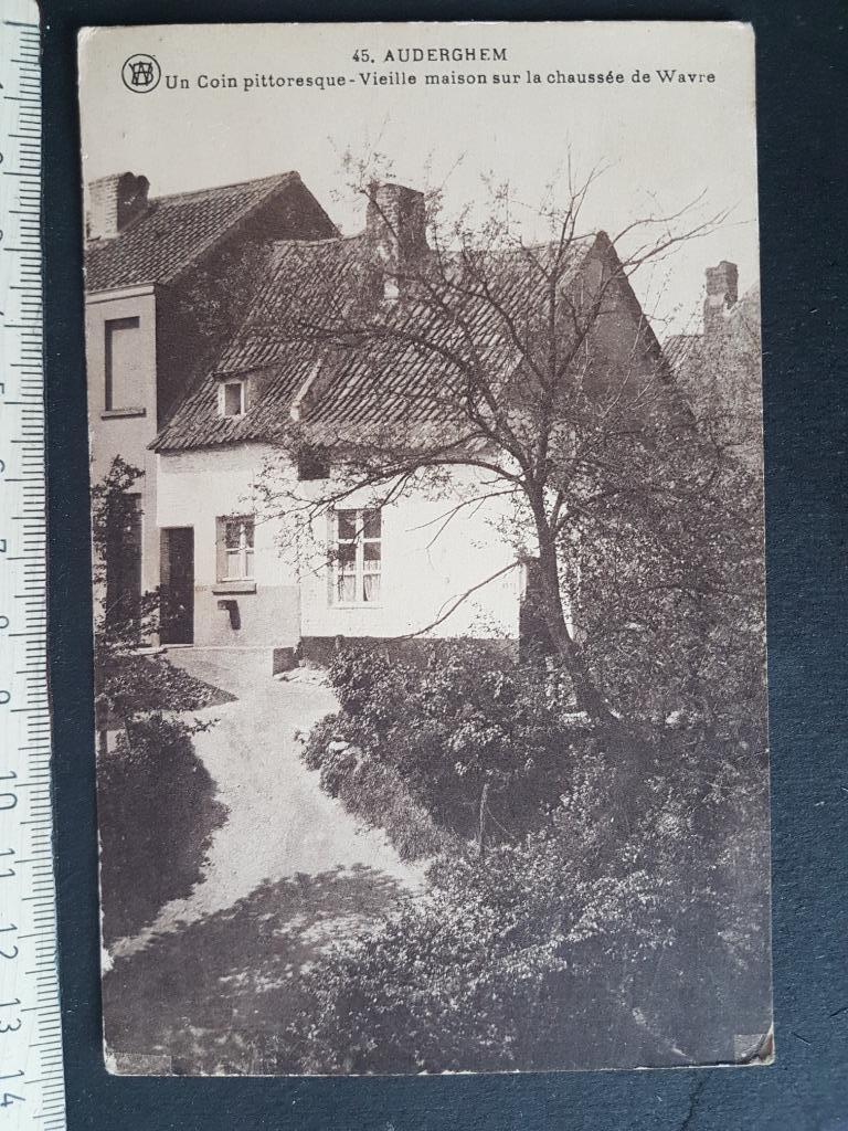 Carte postale Auderghem Coin pittoresque Vieille Maison, Envoi, 1920 à 1940, Non affranchie, Bruxelles (Capitale)