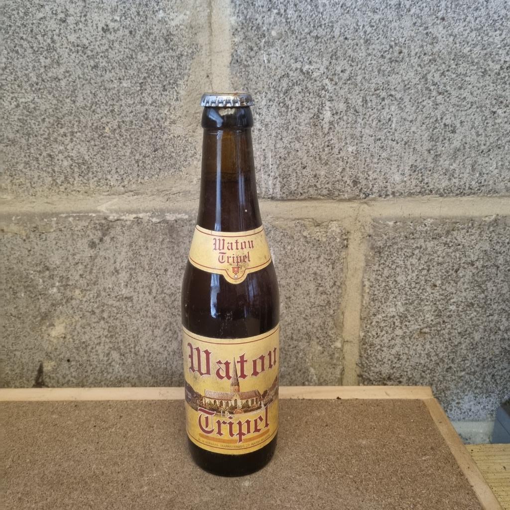 Bouteille de bière Watou Tripel, Verzamelen, Ophalen of Verzenden, Gebruikt, Flesje(s), Overige merken