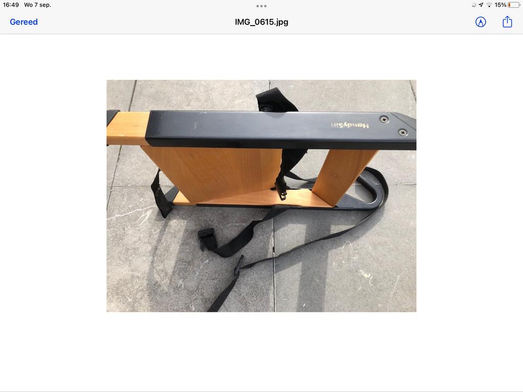 Kinderstoeltje tafelmodel Handysit hangstoeltje, Huis en Inrichting, Stoelen, Ophalen of Verzenden, Gebruikt