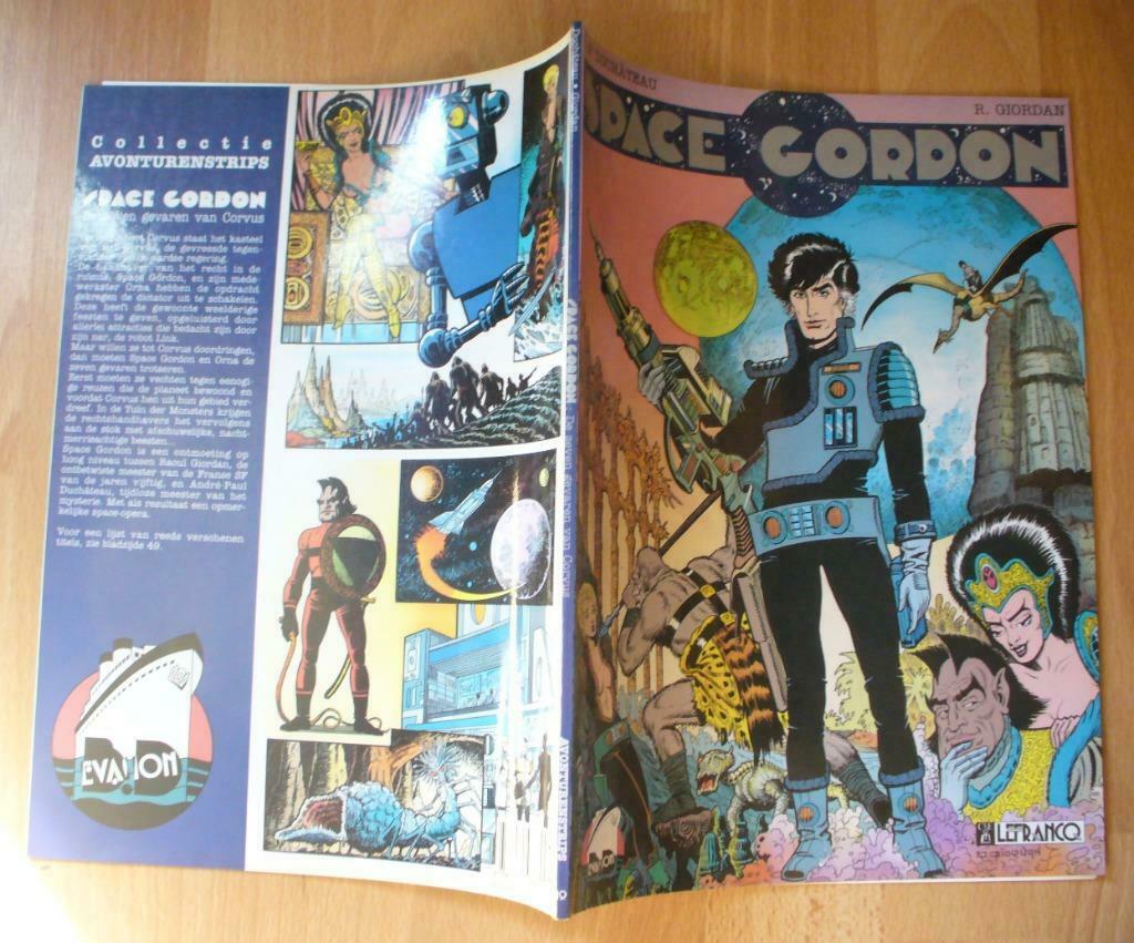 SPACE GORDON SEXY FANTASY SCIENCE FICTION- DUCHATEAU GIORDAN, Boeken, Eén stripboek, Zo goed als nieuw, Duchateau en Giordan, Ophalen of Verzenden