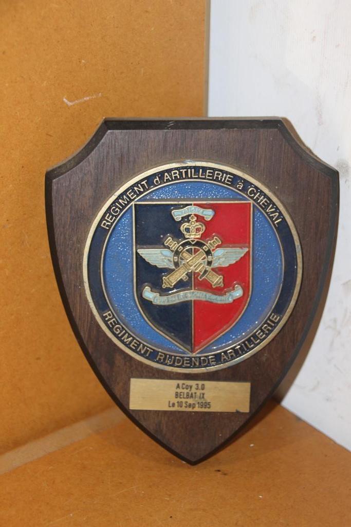 ABL-Crest " Regt Rijdende Artillerie”, Verzamelen, Verzenden, Landmacht, Embleem of Badge