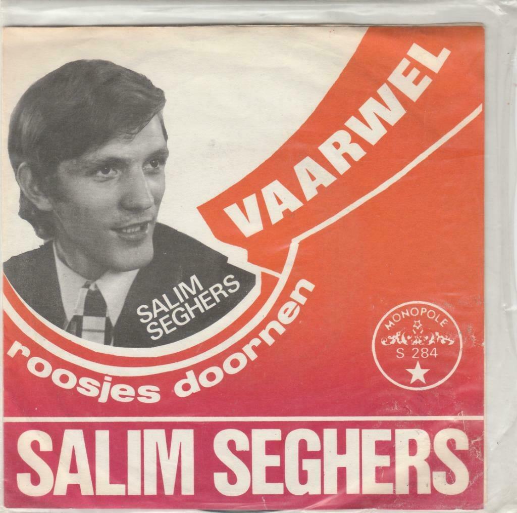 45T: Salim Seghers: Vaarwel, Cd's en Dvd's, Vinyl | Nederlandstalig, Ophalen of Verzenden, Overige formaten