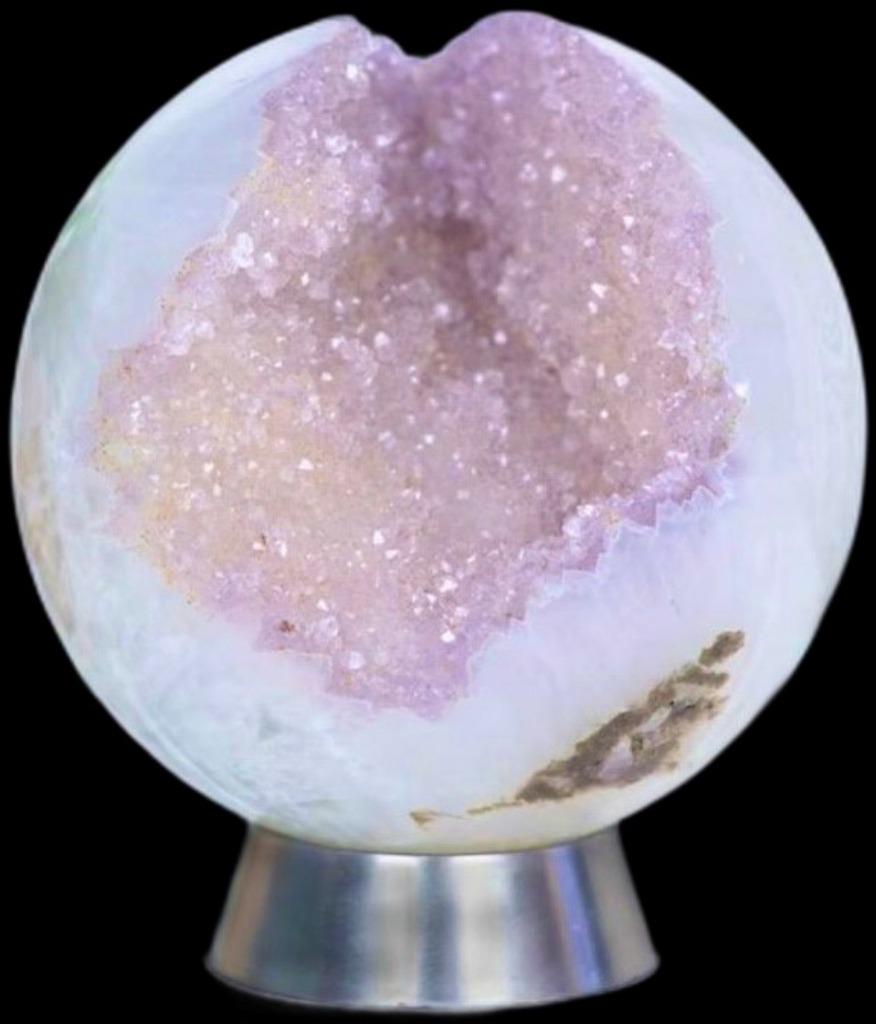 Amethyst Kogel Geode Agaat Agate Bal Amethist, Verzenden