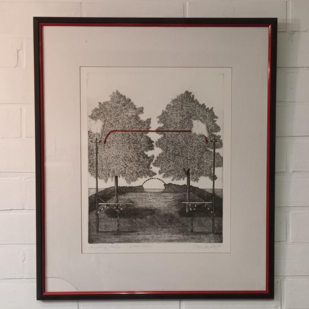 Marc van Loo (1953) - Ets, Antiek en Kunst, Kunst | Etsen en Gravures, Ophalen