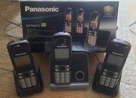 Panasonic KX-TG6713, Telecommunicatie, Vaste telefoons | Handsets en Draadloos, Ophalen of Verzenden, Zo goed als nieuw