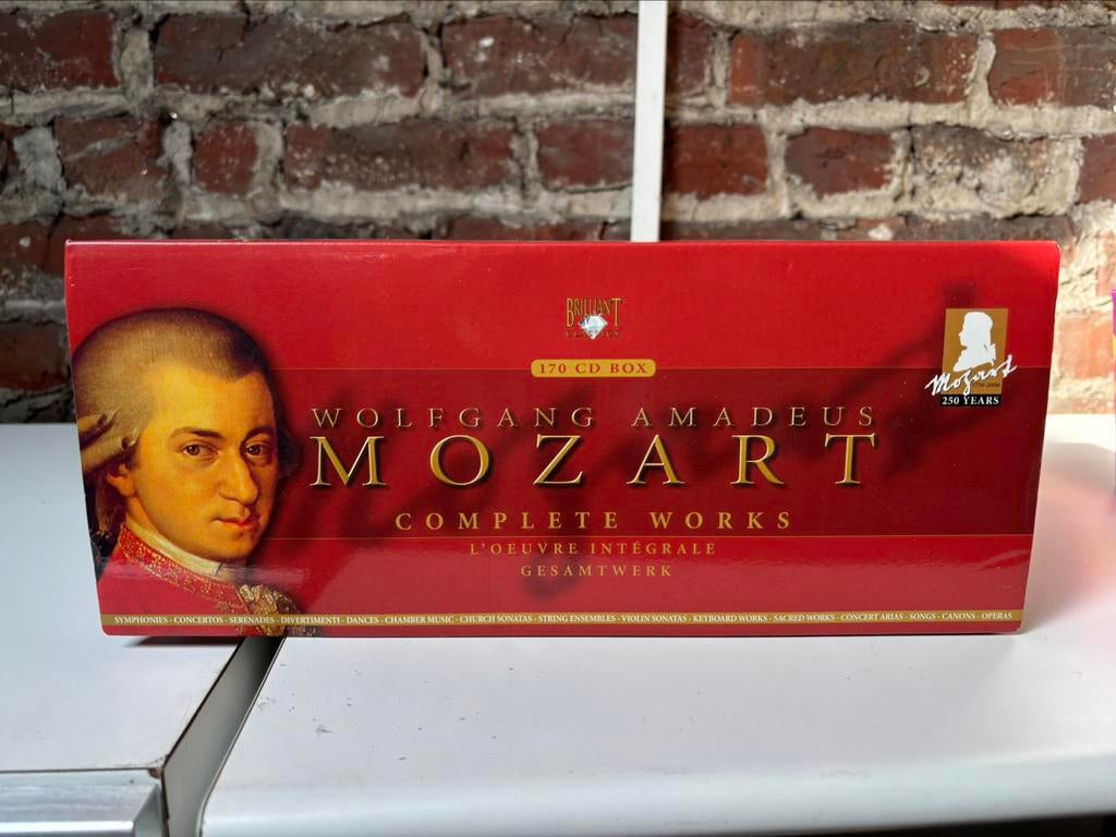 Coffret intégrale des œuvres de Mozart, Enlèvement, Comme neuf, Coffret