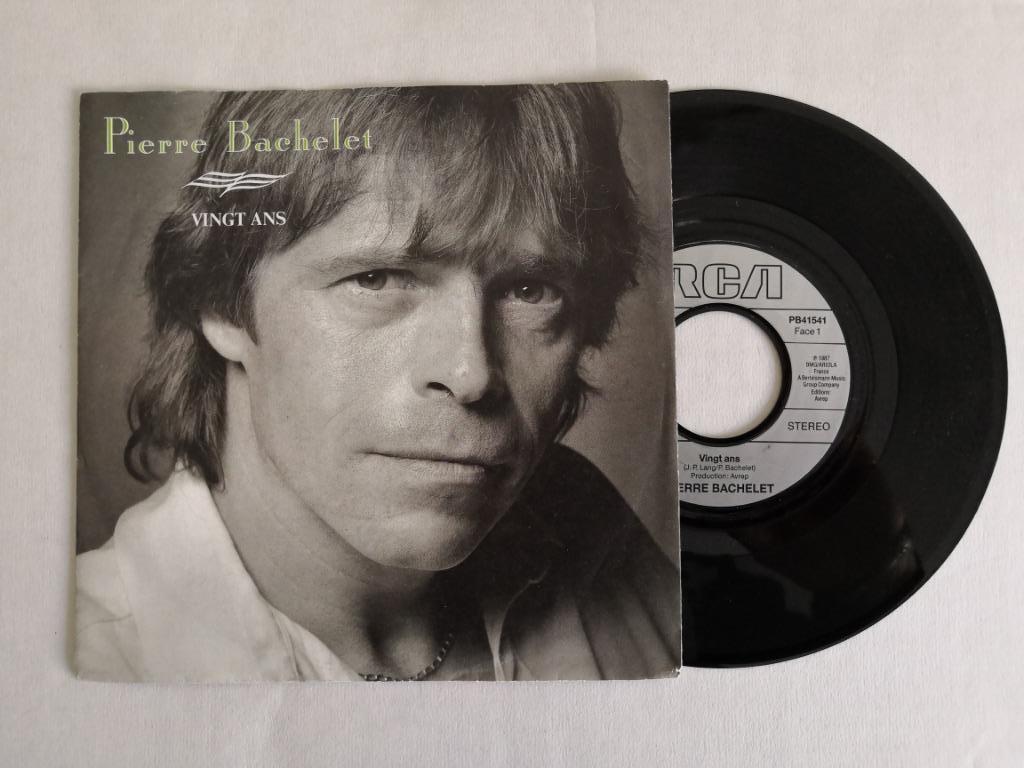 PIERRE BACHELET - Vingt ans (single), CD & DVD, Single, Comme neuf, Pop, 7 pouces
