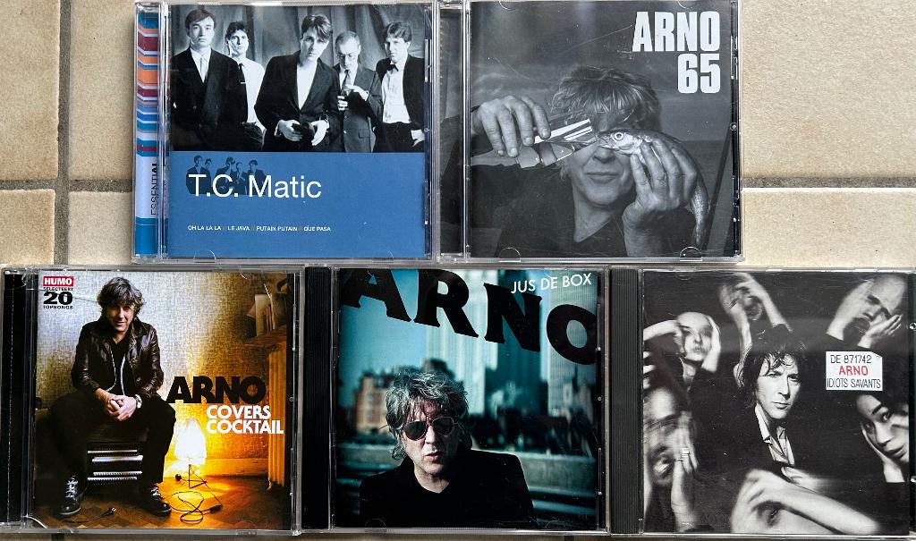 Arno 5cd’s, Ophalen of Verzenden, Zo goed als nieuw, Poprock