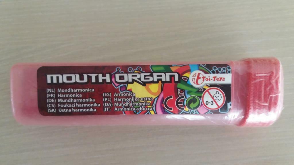 Mondharmonica met koord, Ophalen of Verzenden, Nieuw