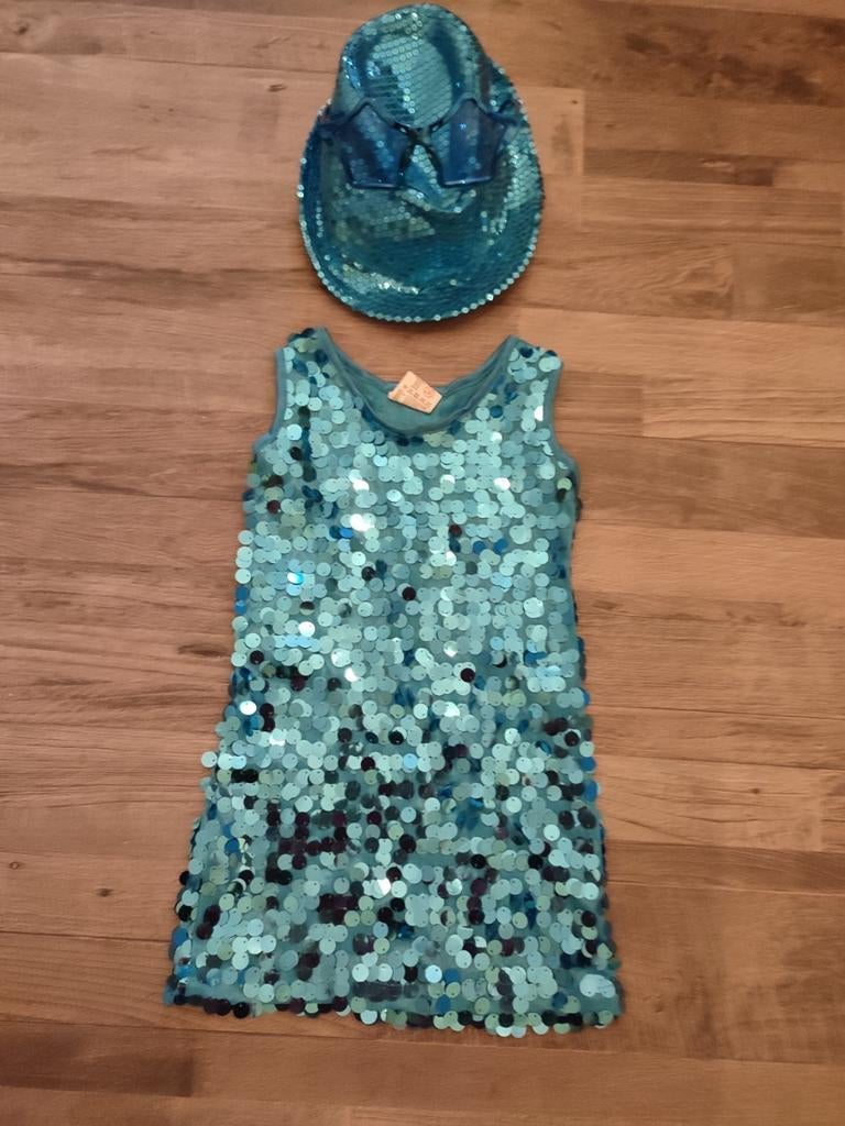 Verkleedkleding disco maat 100, Ophalen of Verzenden, Zo goed als nieuw