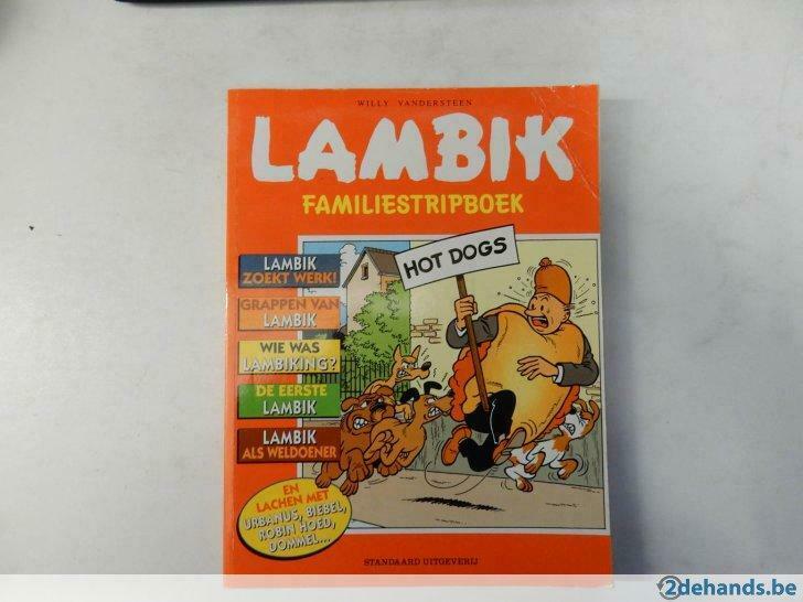 jw0802 : Lambik familiestripboek 1 uit 1997, Plusieurs BD, Enlèvement ou Envoi, Utilisé