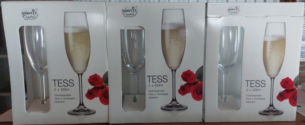 6 FLUTES A CHAMPAGNE NEUVES Top Quality Petit Prix, Enlèvement ou Envoi, Neuf