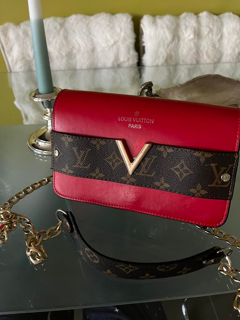 Handtassen, rood, Ophalen of Verzenden, Gebruikt, Rood