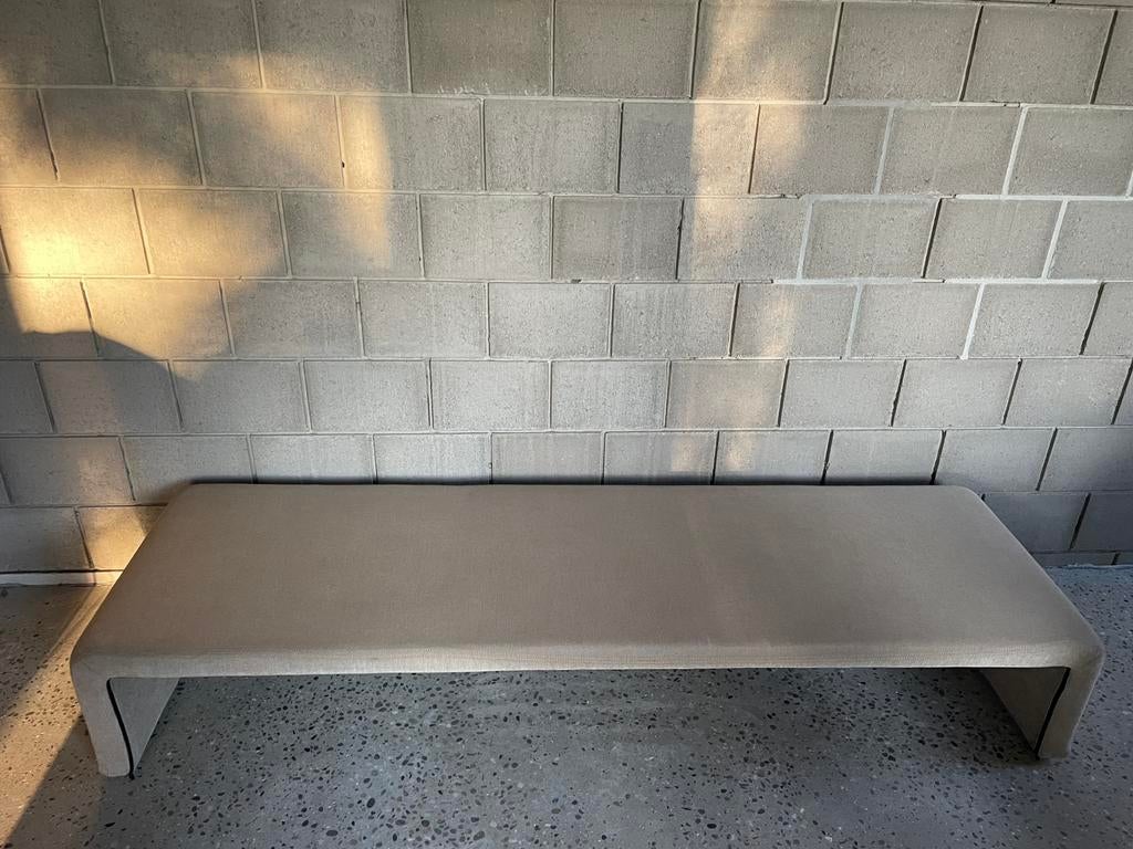 Schitterend Minotti bank 60X200X34cm, Huis en Inrichting, Ophalen, Gebruikt
