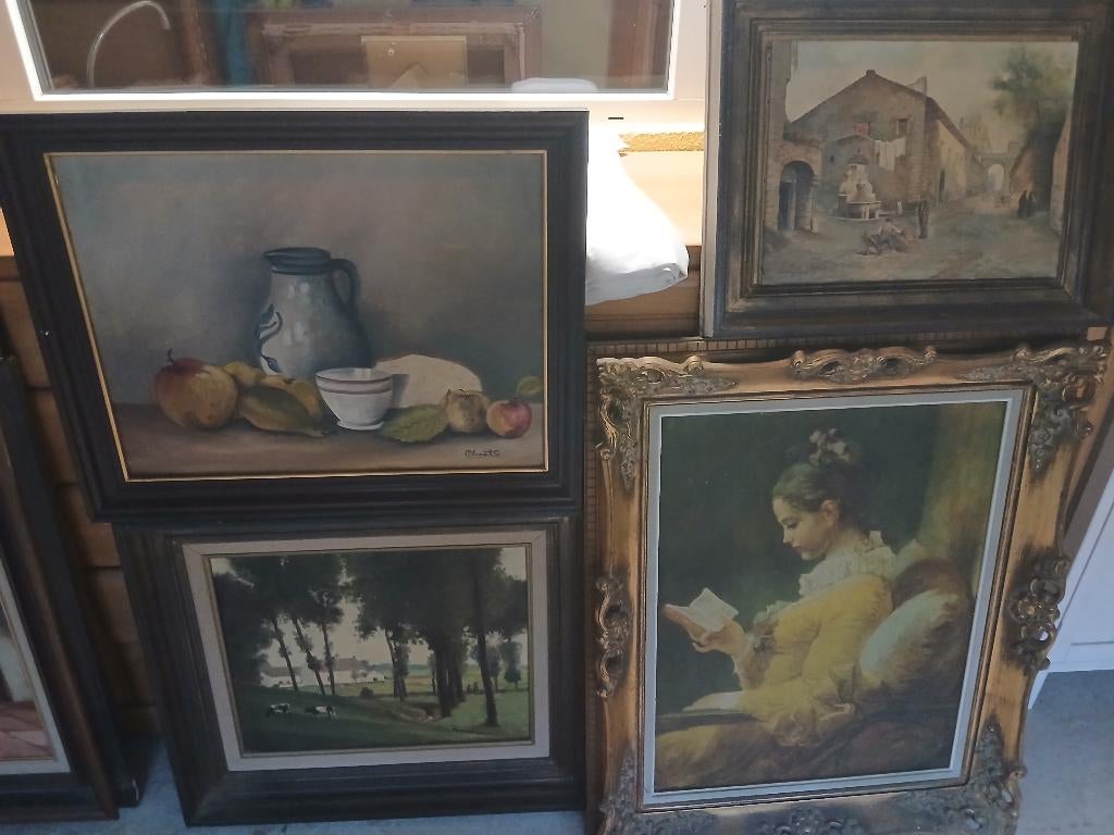 Tableaux anciens, Ophalen