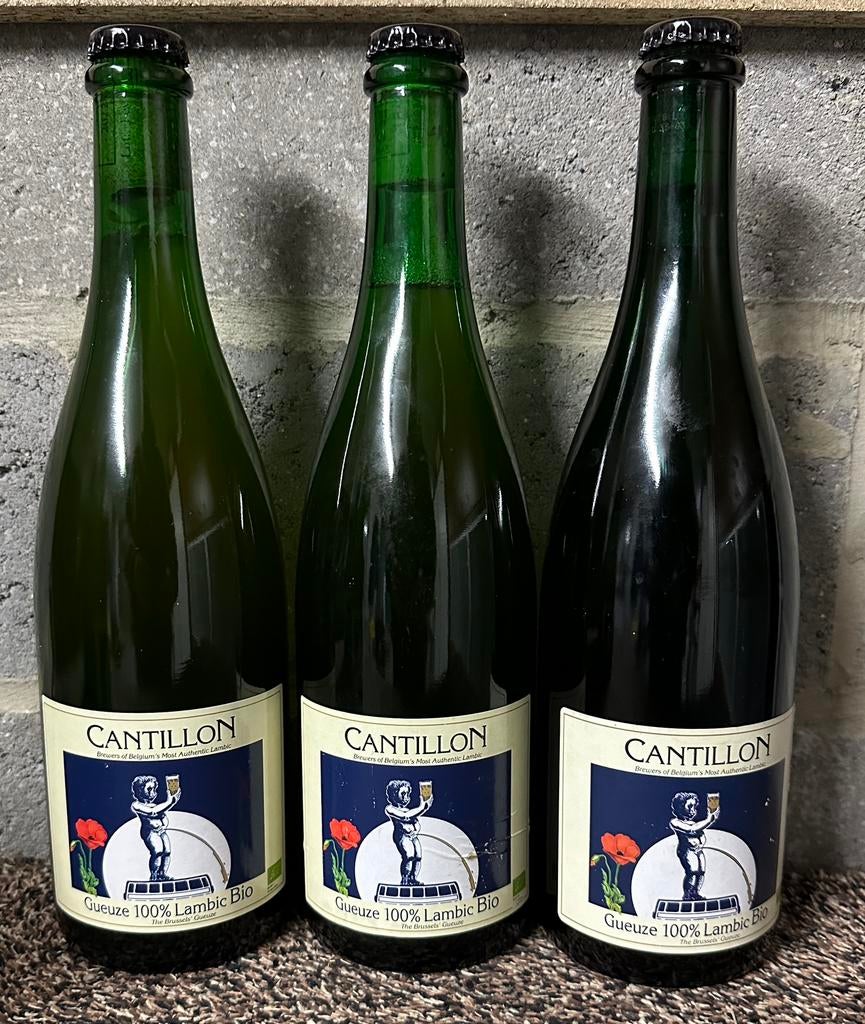 Oude Geuze Cantillon 3x 75 cl  2017-2019-2021, Ophalen of Verzenden, Nieuw