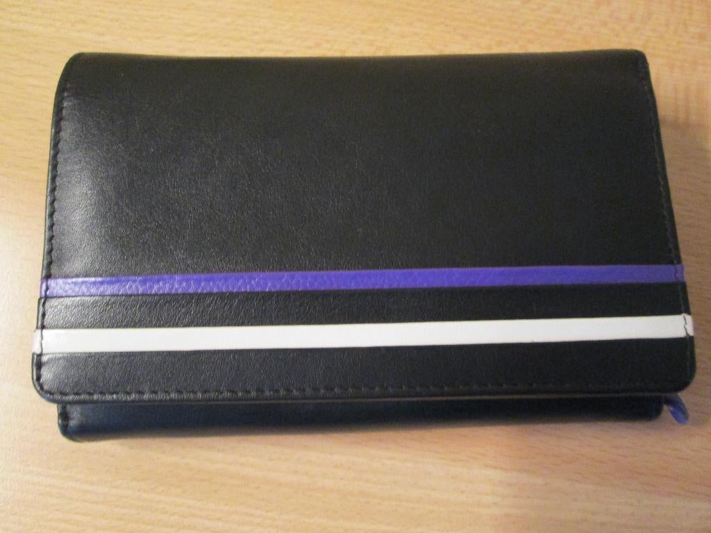 PORTEFEUILLE - PORTE MONNAIE, Enlèvement, Neuf, Noir, Cuir