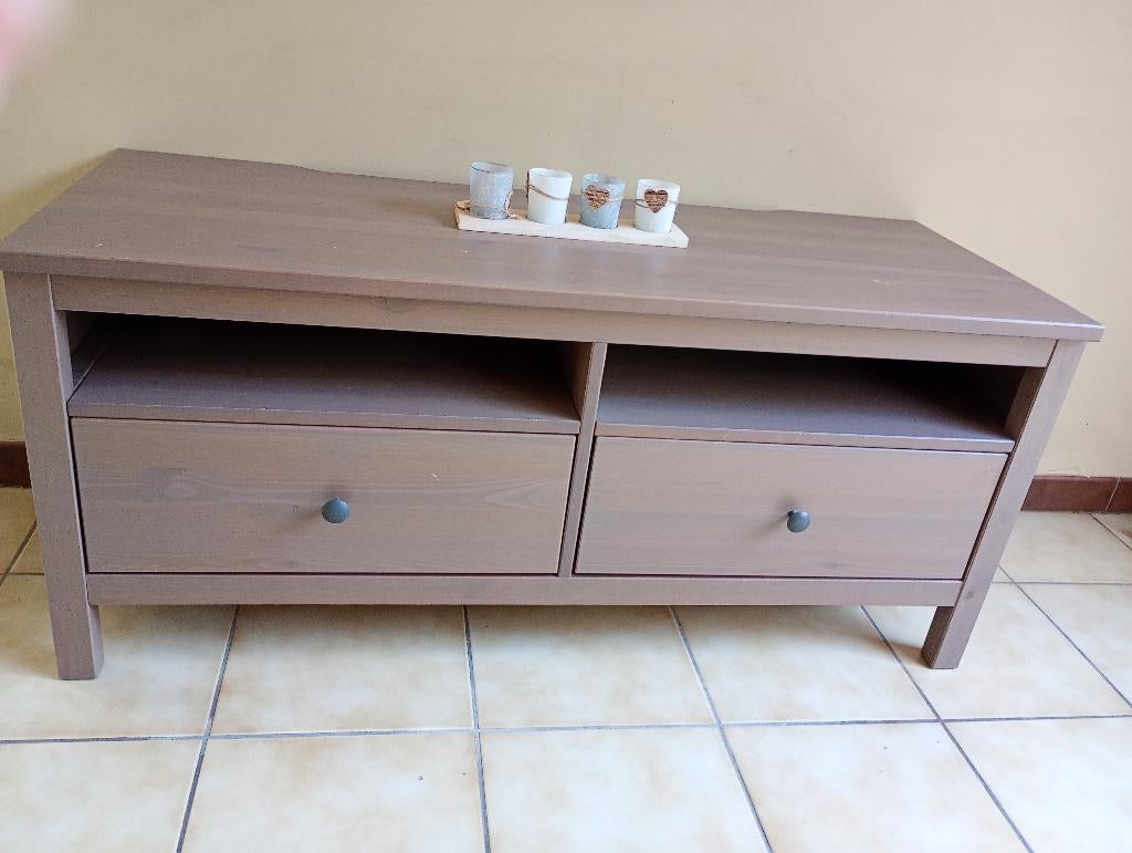Houten tv-kast, Ophalen, Gebruikt, 100 tot 150 cm, Minder dan 100 cm