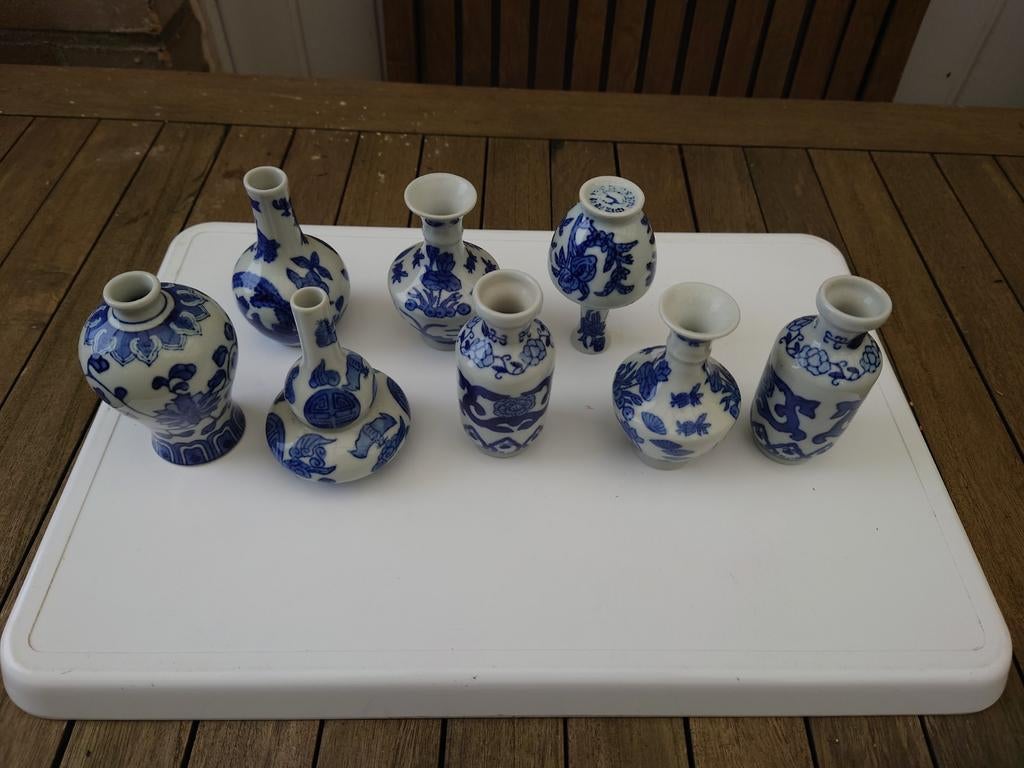 Minivaasjes keramiek, Ophalen of Verzenden