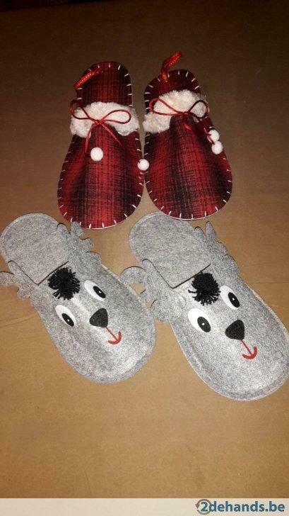 kerst sierpantoffels, Diversen, Ophalen of Verzenden, Nieuw