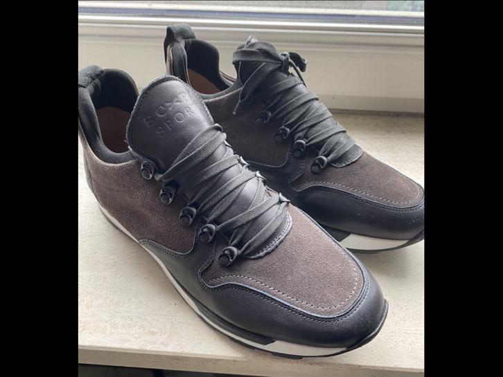 Heren schoen scapa sport nieuw, Verzenden, Bruin, Sneakers